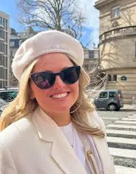 Personalised Embroidered Beret – Custom French Style Hat – Hen Party Accessories – Bride in Paris