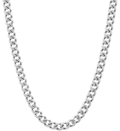 Legacy for Men by Simone I. Smith Men's 24" Flat Curb Link Necklace