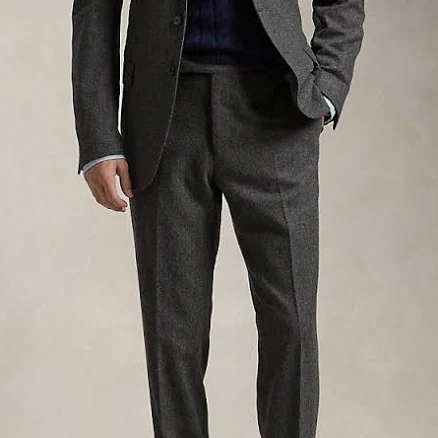Ralph Lauren Men's Wool Flannel Trouser