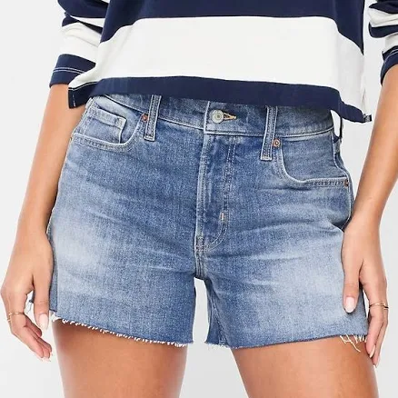 Old Navy Women's High-Waisted 4-Inch Jean Shorts