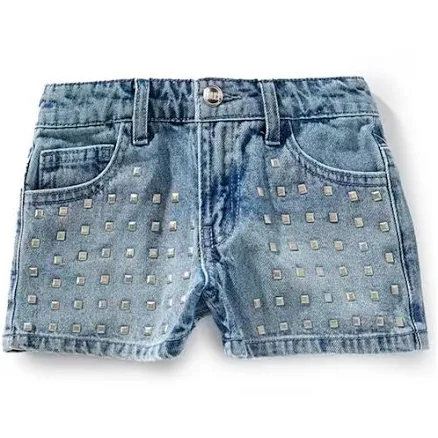Studded Metal Shorts