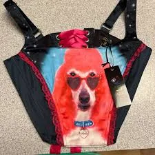 DOLLS KILL Delias Poodle corset top