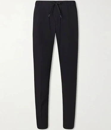Herno Tapered Shell Trousers - Men - Black Pants - M