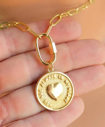 Gold Filled Chunky Paper Clip Chain Necklace