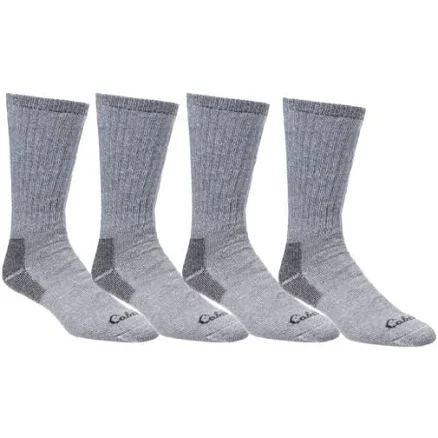 Cabela's Men's Medium-Weight Wool Boot Socks (4-Pair Pack)