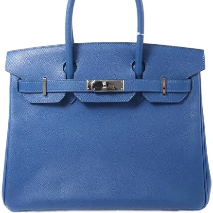 Hermès Birkin 30 Epsom Palladium- Hardware Tote Bag
