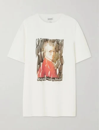 Loewe Women's Relaxed-Fit Cotton-Blend T-Shirt