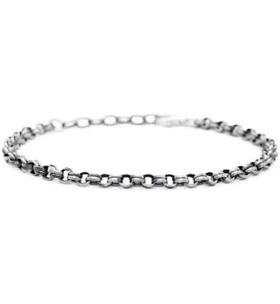 Serge DeNimes Men's Silver Maille Bracelet