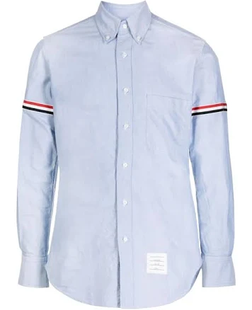Thom Browne Oxford Classic Armbands Shirt