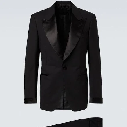 Tom Ford Men Shelton satin-trimmed wool-blend tuxedo