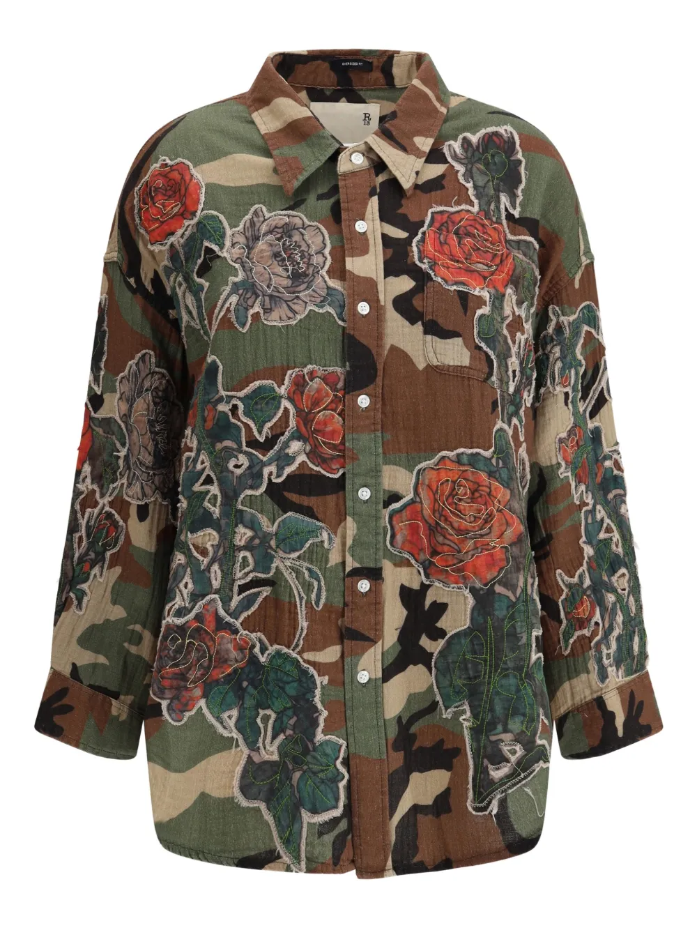 Camouflage-print Shirt