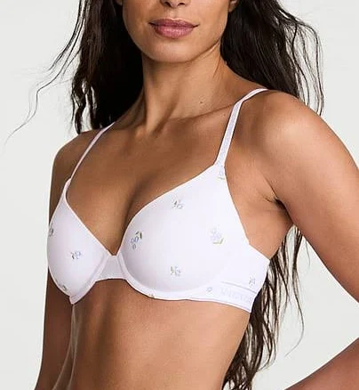 Victoria's Secret Women's Cotton Embroidered Demi Bra