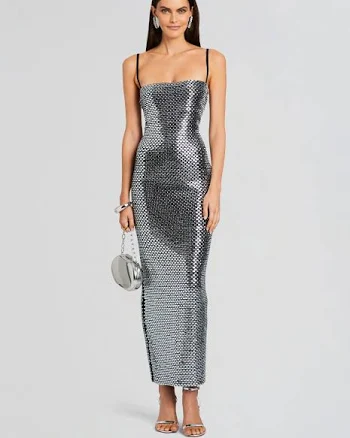 Retrofête Women's Kyree Crystal Embellished Cotton & Cashmere Maxi Dress