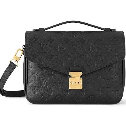 Louis Vuitton Pochette Metis Monogram Empreinte Leather Crossbody Bag