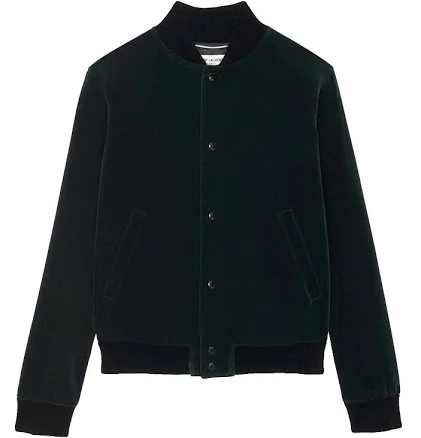 SAINT LAURENT Teddy Velvet Jacket