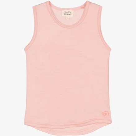 Merino Girls Wool Thermal Vest Top
