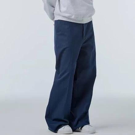 W Concept Ms Cotton Wide-Leg Trousers