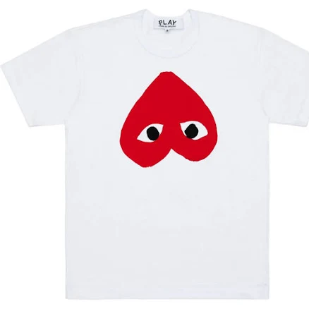 Play Comme Des Garcon Heart-eye Women T-Shirt
