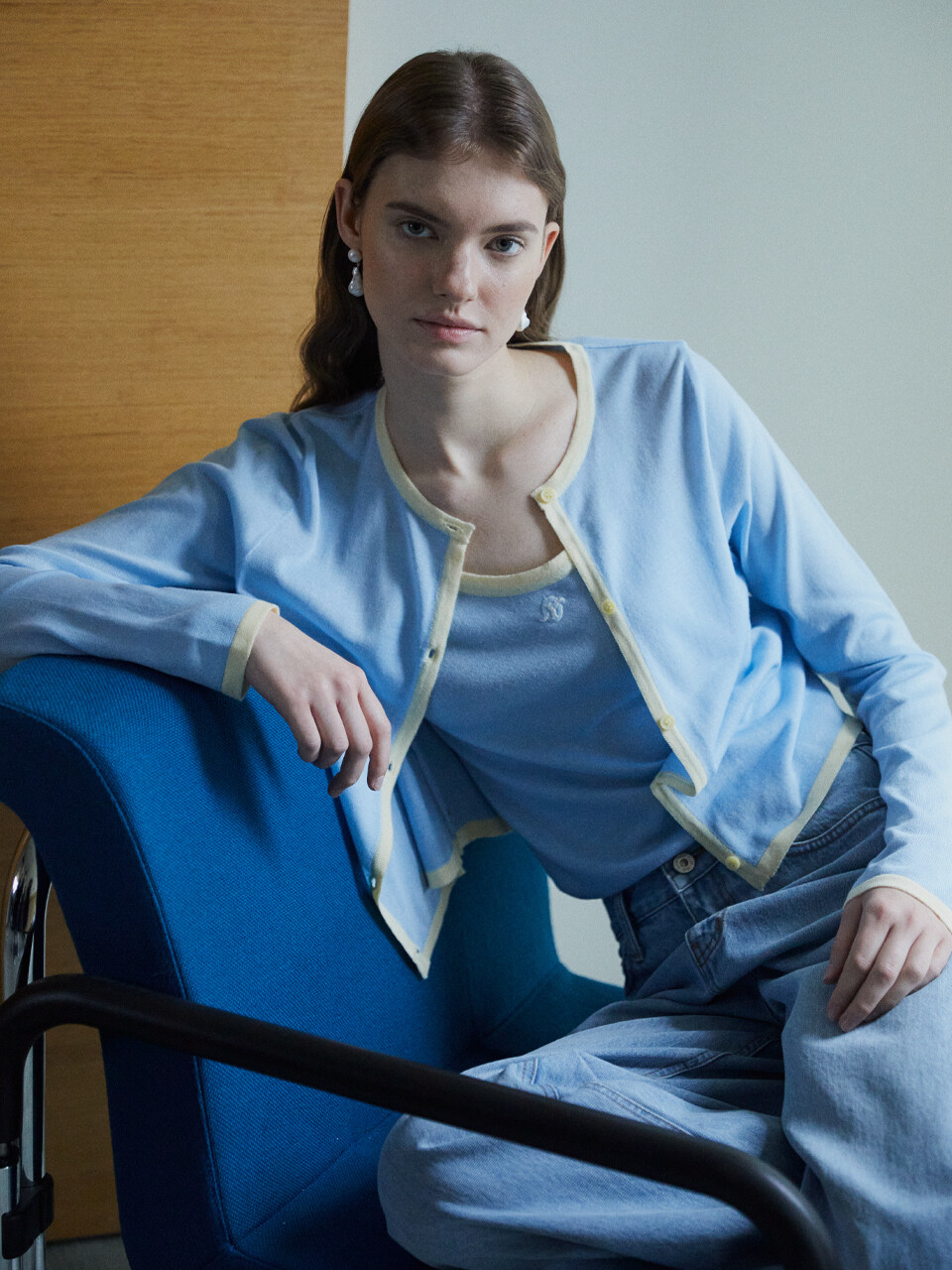 Roundneck Cardigan Co-ord Set