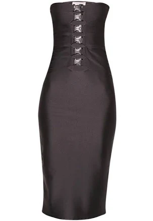 Coperni Multi Buckle Dress - XS