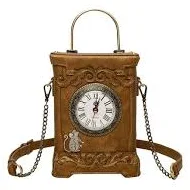 Vendula Tick Tock Carriage Clock Handbag