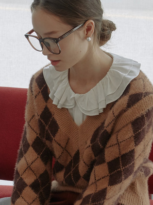Sophie Argyle Transform Knit
