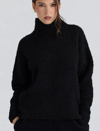 House of CB Women's Brooklyn Relaxed-Fit Knitted Jumper