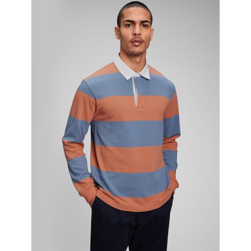 Rugby Stripe Polo Shirt