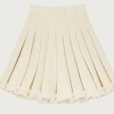 Tweed Flare Skirt