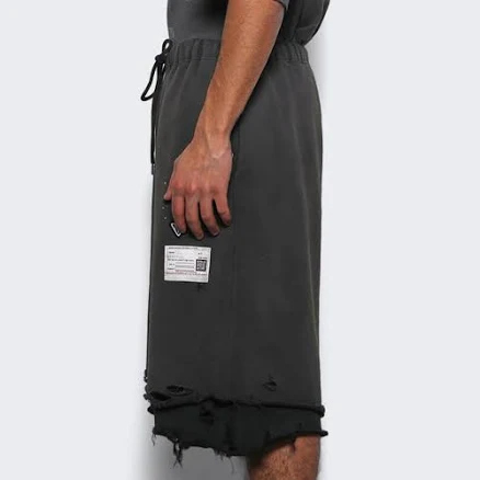 The Webster | Maison Mihara Yasuhiro Layered Shorts Black Eu46