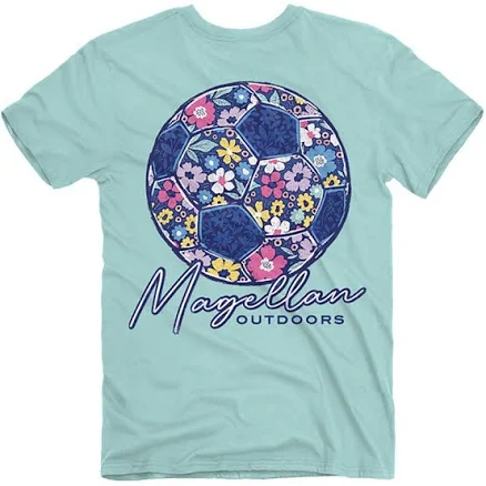 Magellan Outdoors Women's Floral Soccer T-Shirt