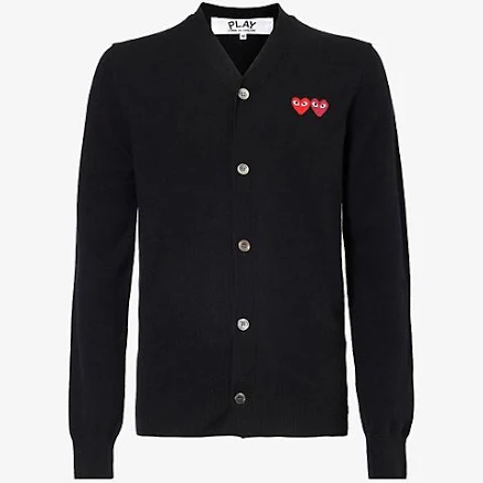 Mens Comme des GARÇONS Wool Cardigan