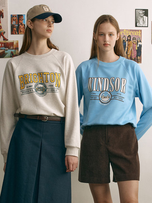 Cropped City Artwork Sweatshirt