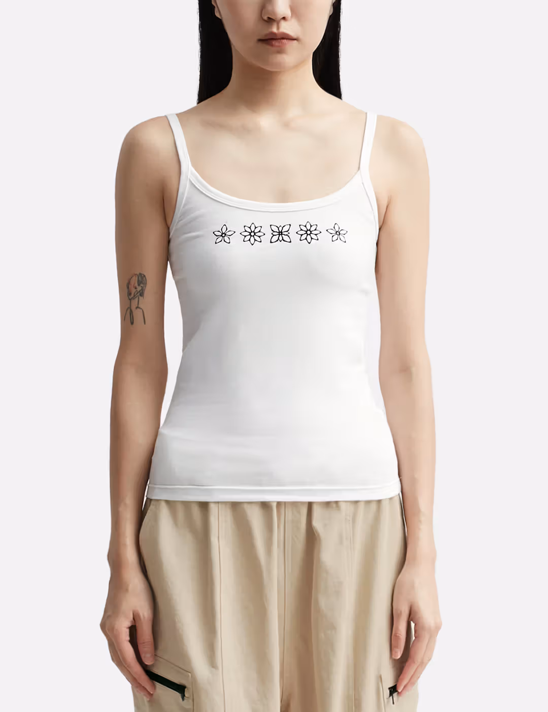 RHOMBUS FLOWER CAMISOLE
