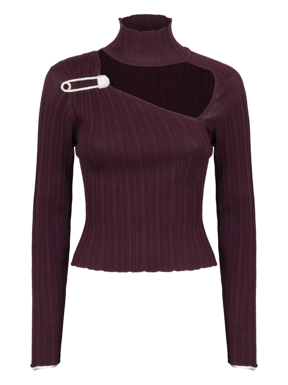 Cut-out High-neck Top