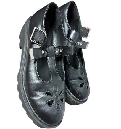 Lamoda Beauty Blossom Mary Janes Dolls Kill Sz 6 Goth Witchcore Gothic