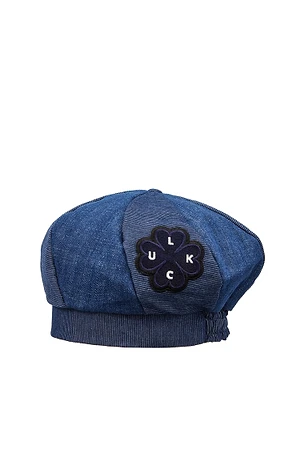 [셀럽착용] Denim Mix Beret