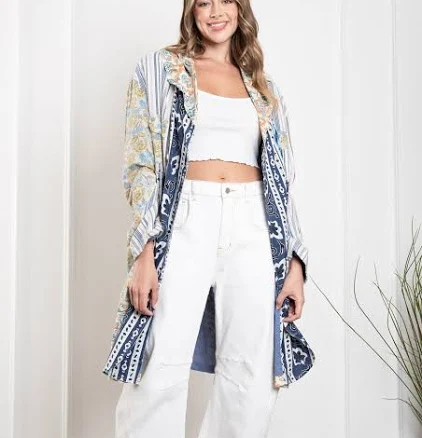 BlueVelvet Double Breasted Jacket