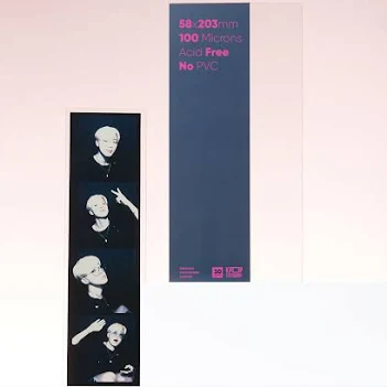 투명 프리미엄 포토카드 슬리브, 58 x 203mm