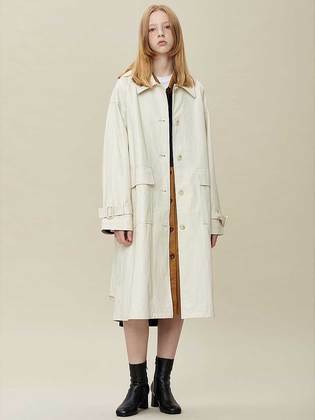 Fake Leather Coat