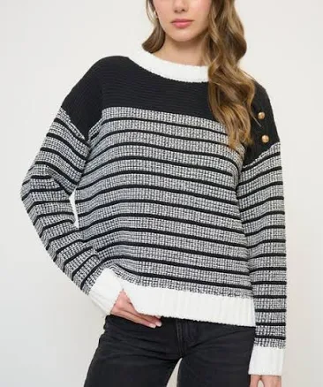Tasha Chenille Crew Sweater