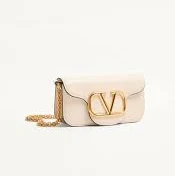 Valentino Garavani Locò Small Shoulder Bag In Calfskin