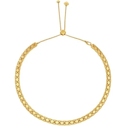 CHANEL Coco Crush supple short necklace Quilted Motif