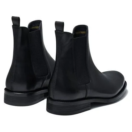 MUSINSA STANDARD PLAIN CHELSEA BOOTS_BLACK