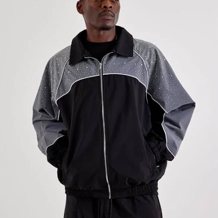 Kindred Clothing Men's Nylon Rhinestone Jacket