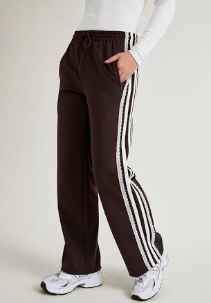 MID Rise Side STRIPE Track Pants