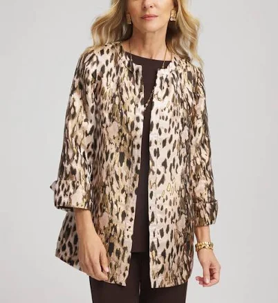Chico's Women's Travelers Jacquard Jacket