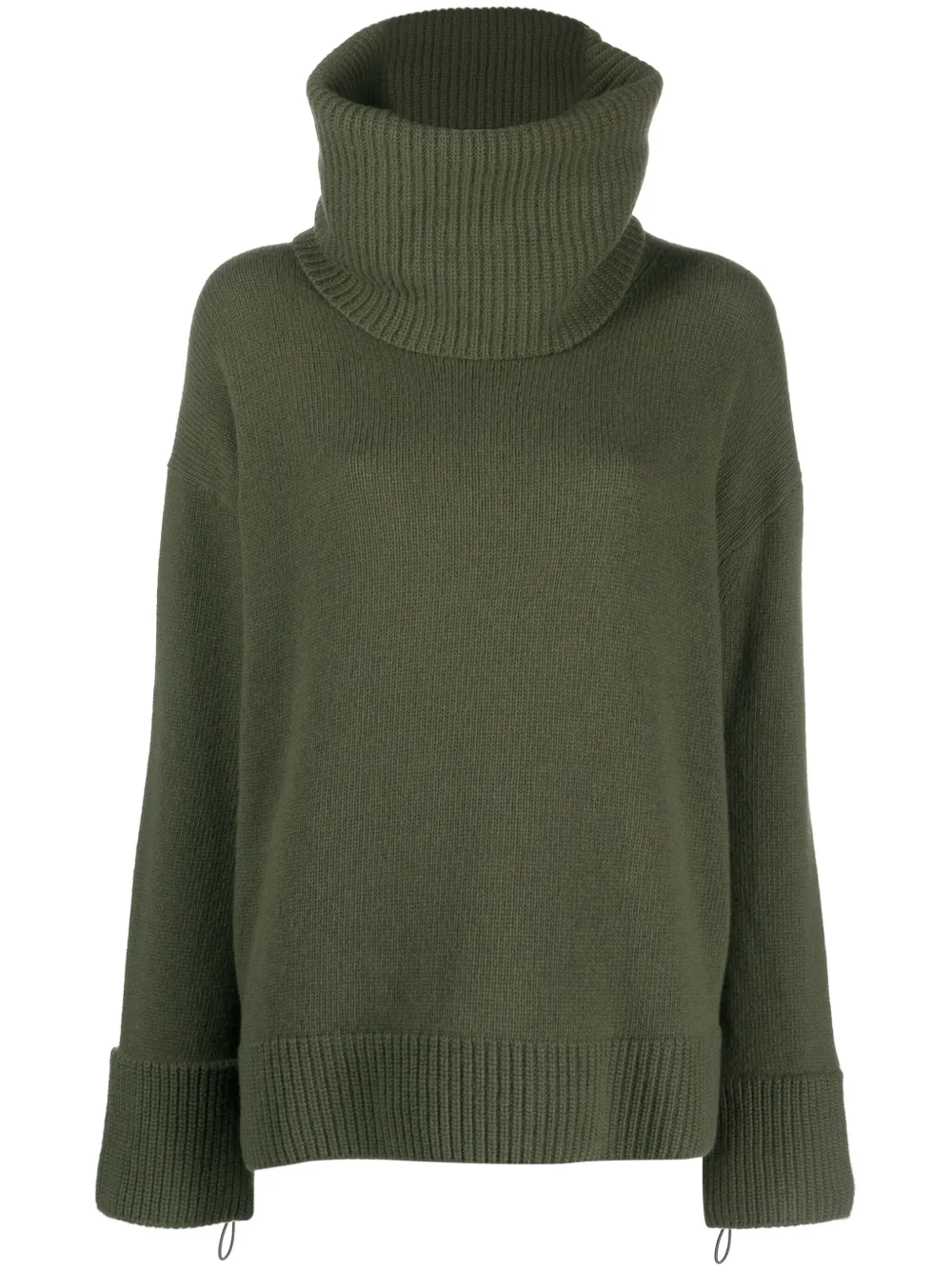 High-neck Wool Jumper