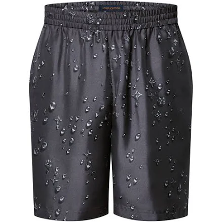 Louis Vuitton Monogram Silk Shorts