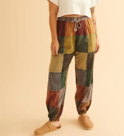 Rustic Patchwork Pants